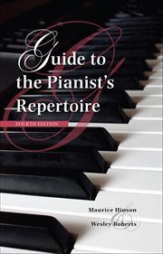 Guide to the Pianist's Repertoire cover image