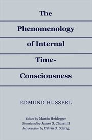 The phenomenology of internal time-consciousness cover image