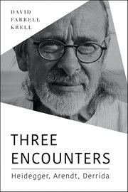 Three Encounters : Heidegger, Arendt, Derrida. Studies in Continental Thought cover image