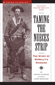 Taming the Nueces Strip cover image