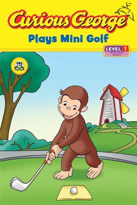 Cover image for Curious George Plays Mini Golf