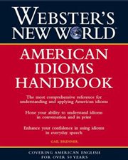 Webster's new world American idioms handbook cover image