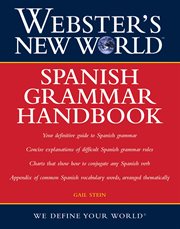Webster's new world Spanish grammar handbook cover image