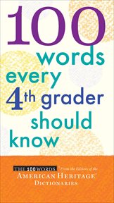 100 Words Every 4th Grader Should Know cover image