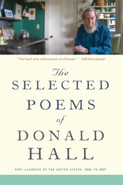 The selected poems of donald hall cover image