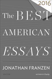 The best American essays 2016 cover image