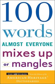 100 Words Almost Everyone Mixes Up or Mangles cover image