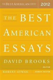 The best American essays 2012 cover image