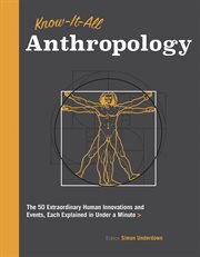 Know-it-all anthropology : It cover image