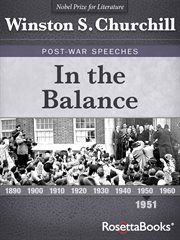 In the balance, 1951 cover image