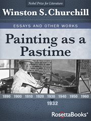 Painting as a Pastime, 1932 cover image