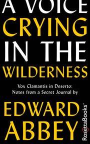 A Voice Crying in the Wilderness cover image