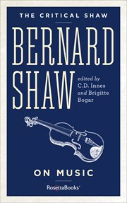 The Critical Shaw: On Music cover image