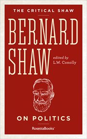 Bernard shaw on politics cover image