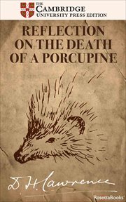Reflection on the death of a porcupine. And Other Essays cover image