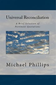 Universal reconciliation : a selection of quotations cover image