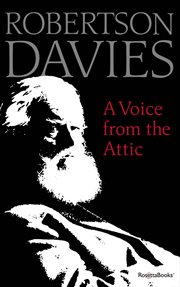 A VOICE FROM THE ATTIC cover image