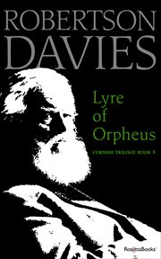 The lyre of Orpheus cover image