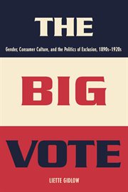 The big vote : gender, consumer culture, and the politics of exclusion, 1890s-1920s cover image