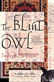 The blind owl cover image