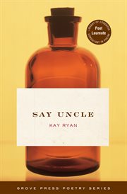 Say uncle : poems cover image