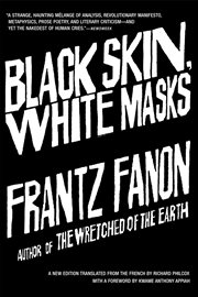 Black skin, white masks cover image