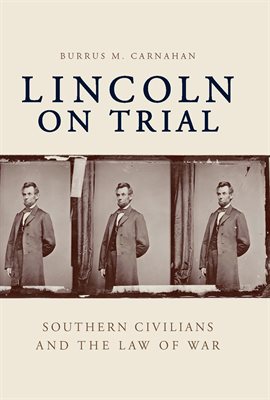 Cover image for Lincoln on Trial