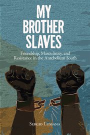 My brother slaves : friendship, masculinity, and resistance in the Antebellum South cover image