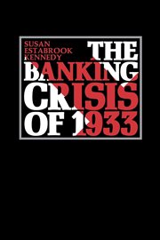 The banking crisis of 1933 cover image