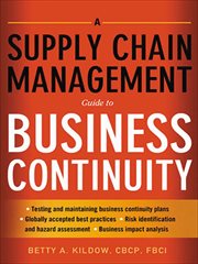 A supply chain management guide to business continuity cover image