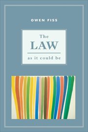The Law as it Could Be cover image