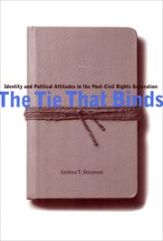 The Tie That Binds : Identity and Political Attitudes in the Post-Civil Rights Generation cover image