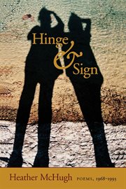Hinge & sign : Poems, 1968–1993 cover image