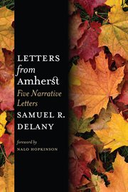 Letters from Amherst : five narrative letters cover image