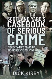 Scotland Yard's casebook of serious crime cover image