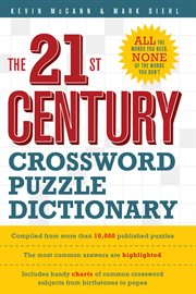 The 21st century crossword puzzle dictionary cover image