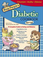 Busy People's Diabetic Cookbook cover image