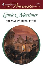 To Marry Mcallister cover image