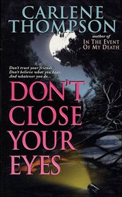 Don't Close Your Eyes cover image