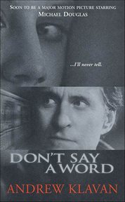 Don't Say a Word cover image