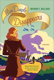 Miss Dimple Disappears : A Mystery cover image