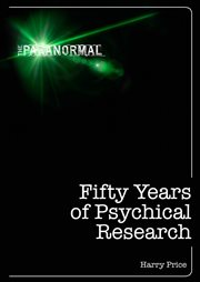 Fifty years of psychical research cover image