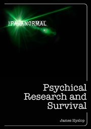 Psychical Research and Survival : Paranormal cover image