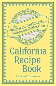 California Recipe Book cover image