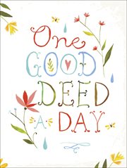 One Good Deed a Day cover image