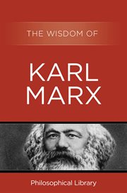 The wisdom of Karl Marx cover image