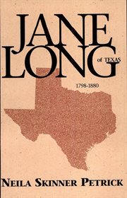 Jane Long of Texas cover image