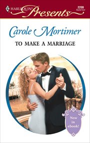 To Make a Marriage cover image