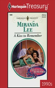 A kiss to remember cover image