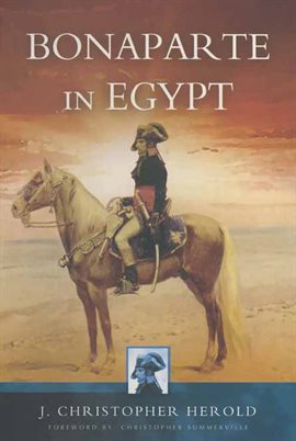Cover image for Bonaparte in Egypt